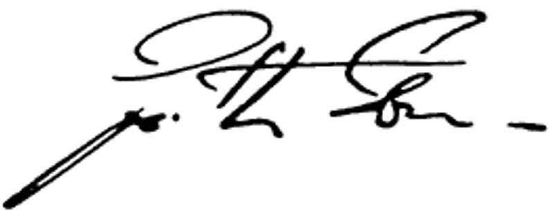 Garth Eaton's signature